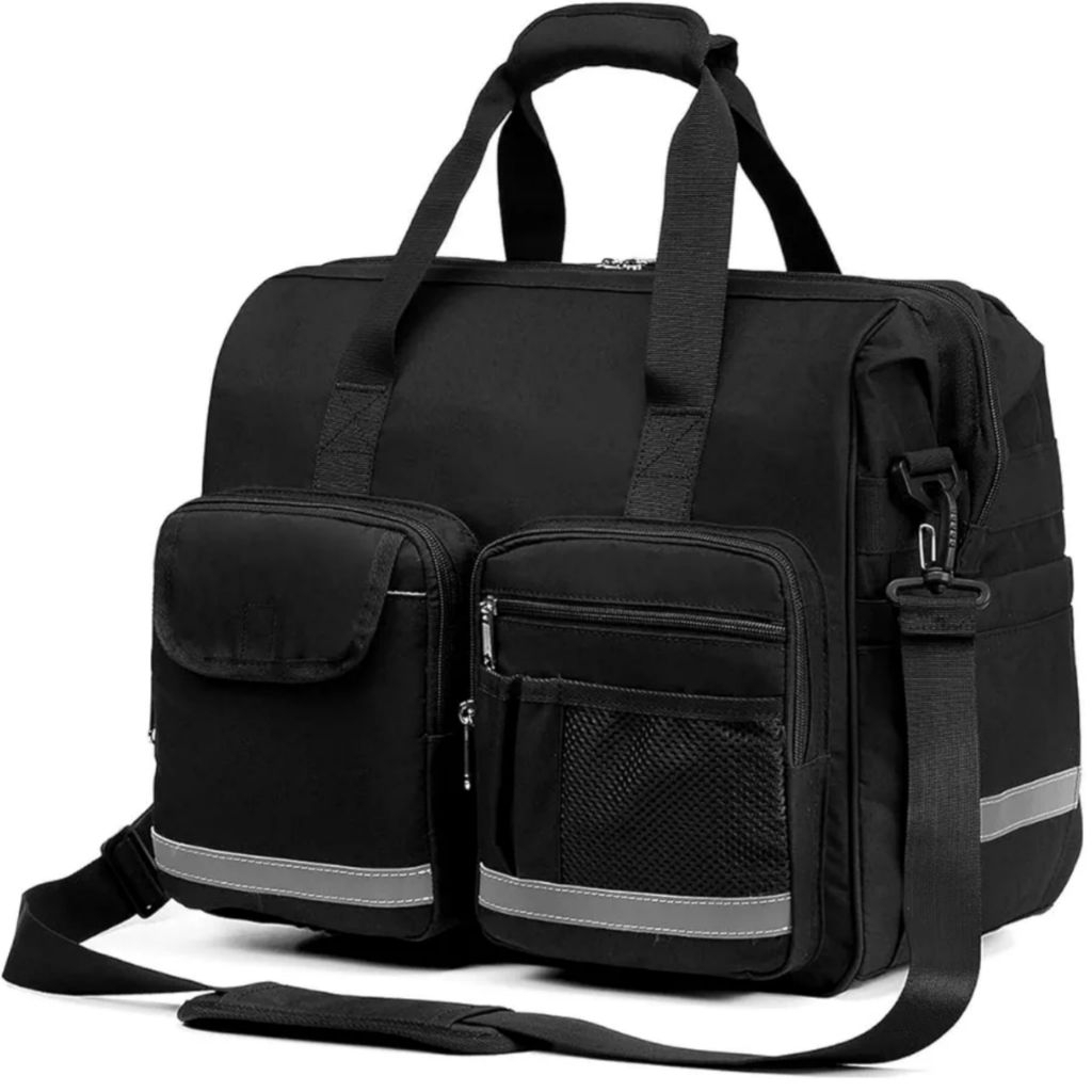 Tas Paramedis Multifungsi Tas Kesehatan Simpel Tas Dokter Muat Banyak Tas Kesehatan Warna Hitam Tas 