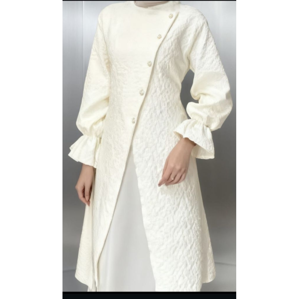 Tunik Kondangan | Tunik Lebaran | Baju Atasan Wanita Remaja Bahan Katun Jaguar Fukuro Jumbo Ld 130