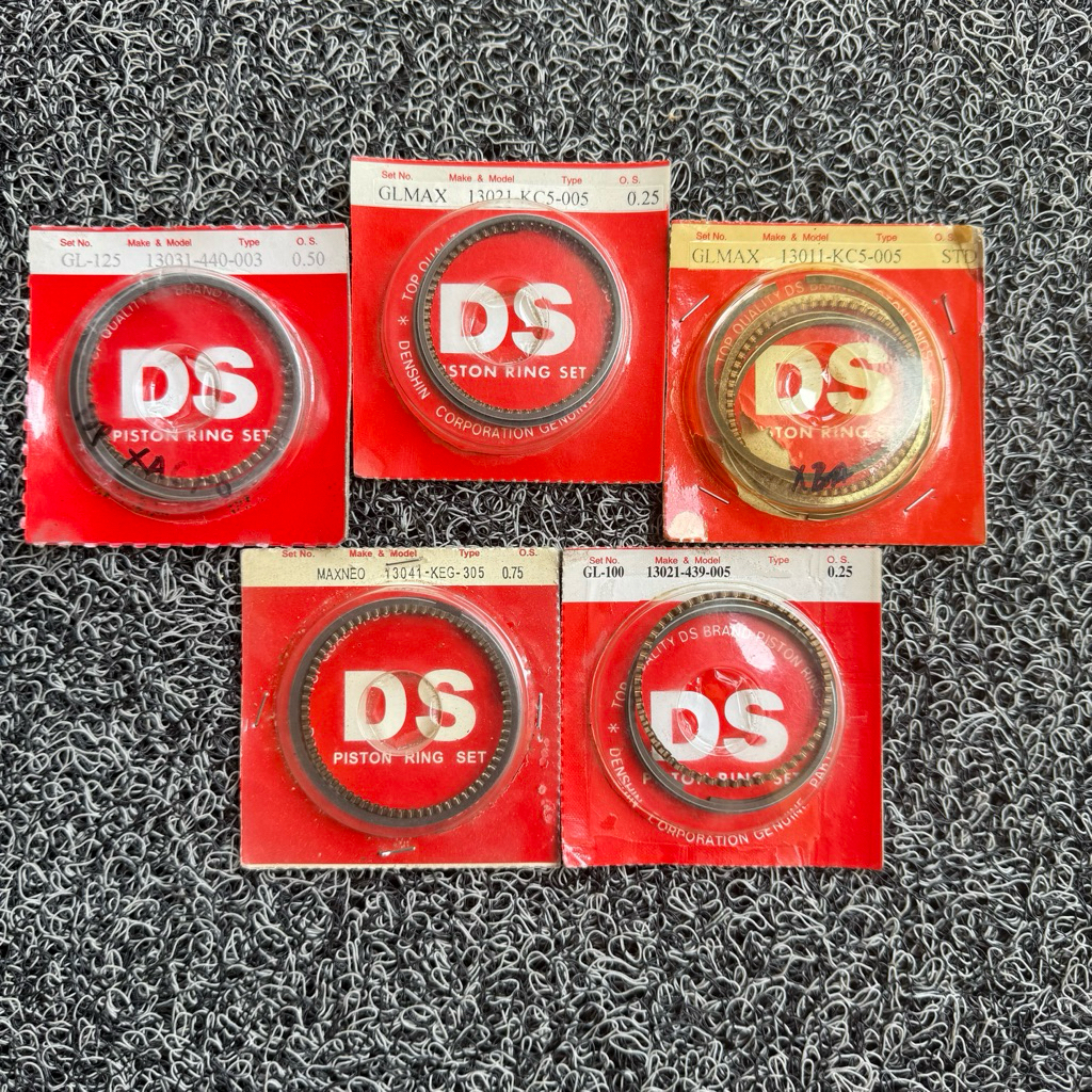 Ring Seher | Ring Piston GL Series (GL125 GL Max Max Neo GL 100) Merek Denshin