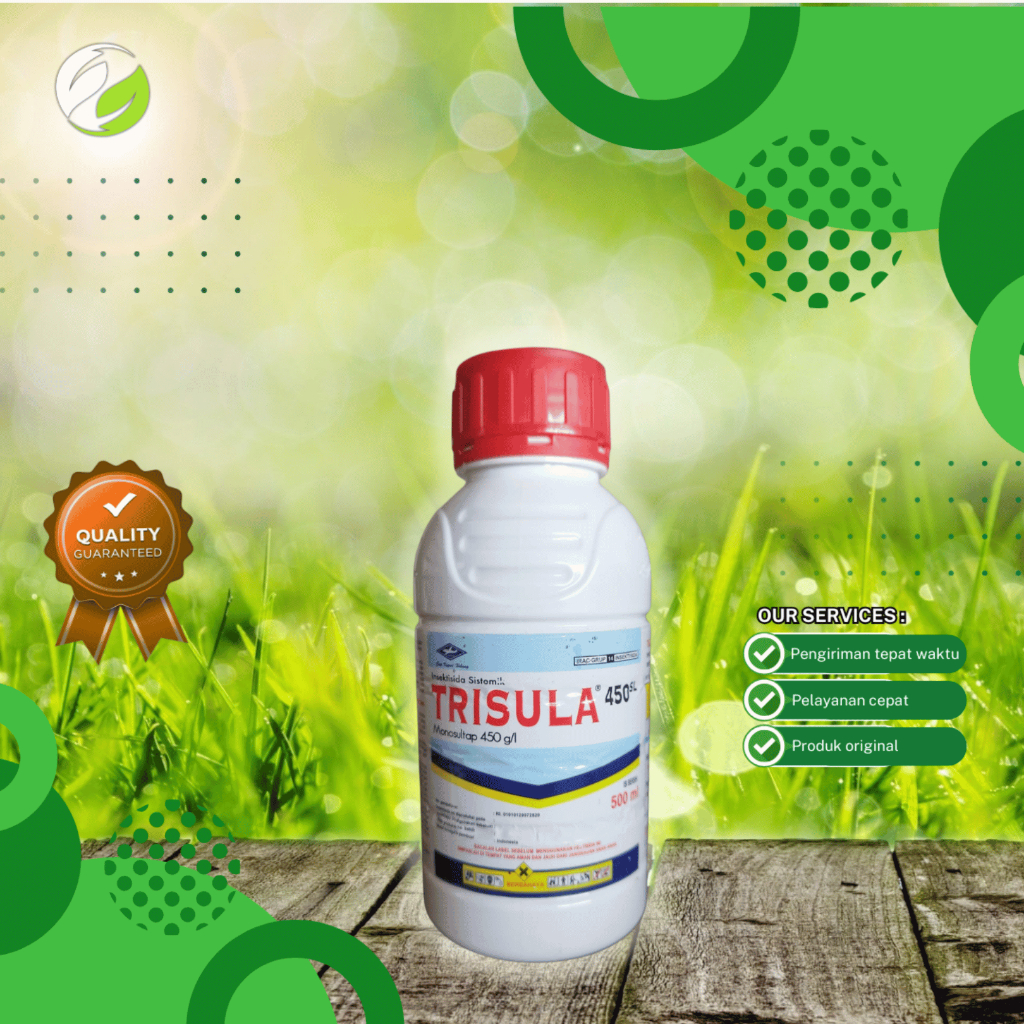 Insektisida trisula untuk mengendalikan hama penggerek batang padi/sundep