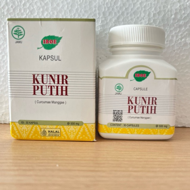 IBOE KUNIR PUTIH 30 KAPSUL / OBAT KANKER