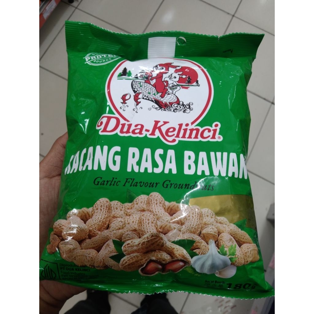 DUA KELINCI KACANG RASA BAWANG 180 GR
