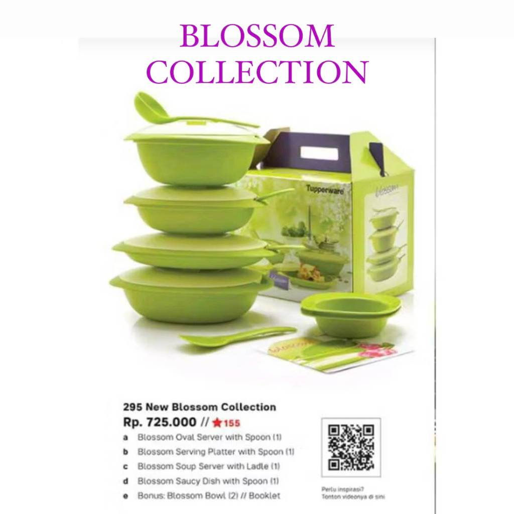 Tupperware Blossom Collection