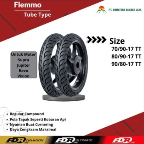 FDR BLTT FLEMMO Ring 17 Ban Luar Motor Tubetype