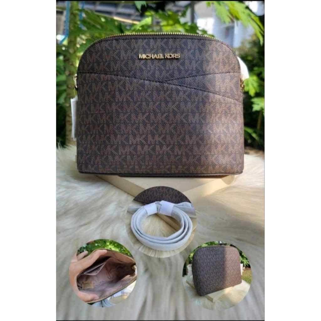 Mk dome sg brown n pink