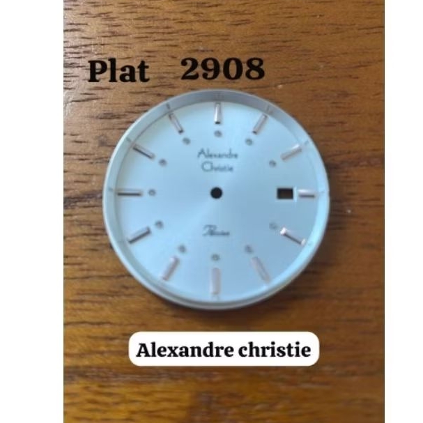 Plat jam Tangan Alexandre Christie AC 2908 Original
