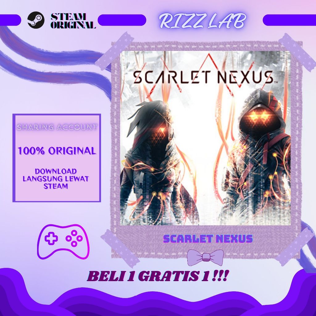 Scarlet Nexus Steam Sharing Steam Guard LIFETIME