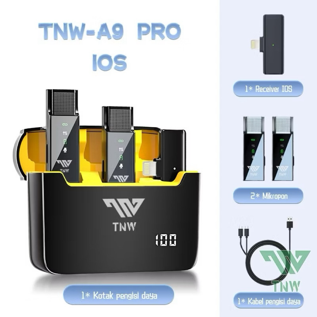 TNW A9 PRO Microphone Wireless