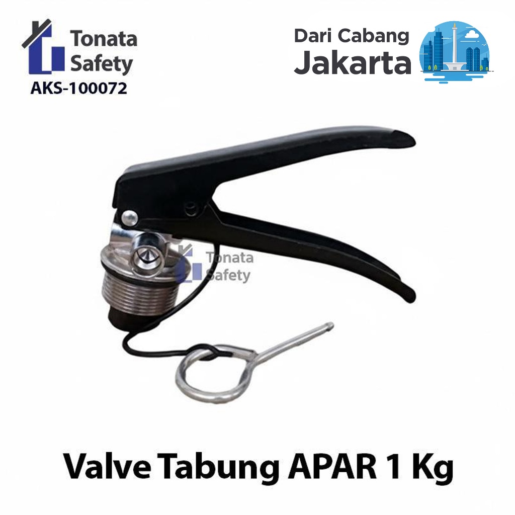 Valve Pengganti Tabung APAR Tonata 1 Kg / Valve Spare Part Pemadam Api 1 Kilogram / Valve Fire Extin