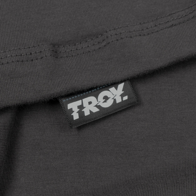 Troy Company Tshirt Dark Grey Gravekeeper Owl - Kaos Lengan Pendek Kaos Abu Gelap MTD 2966