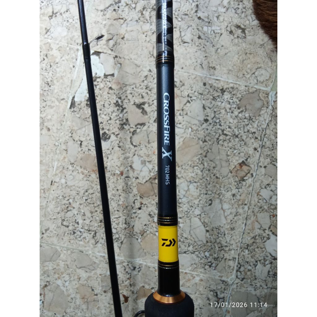 daiwa crossfire x 702 mhs