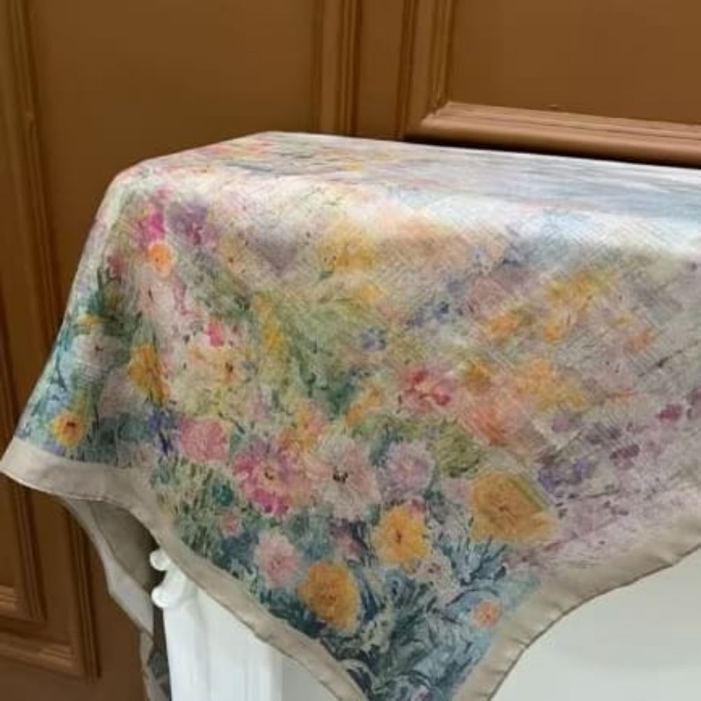 Hijab Vad Motif Voal Premium112x112 cm