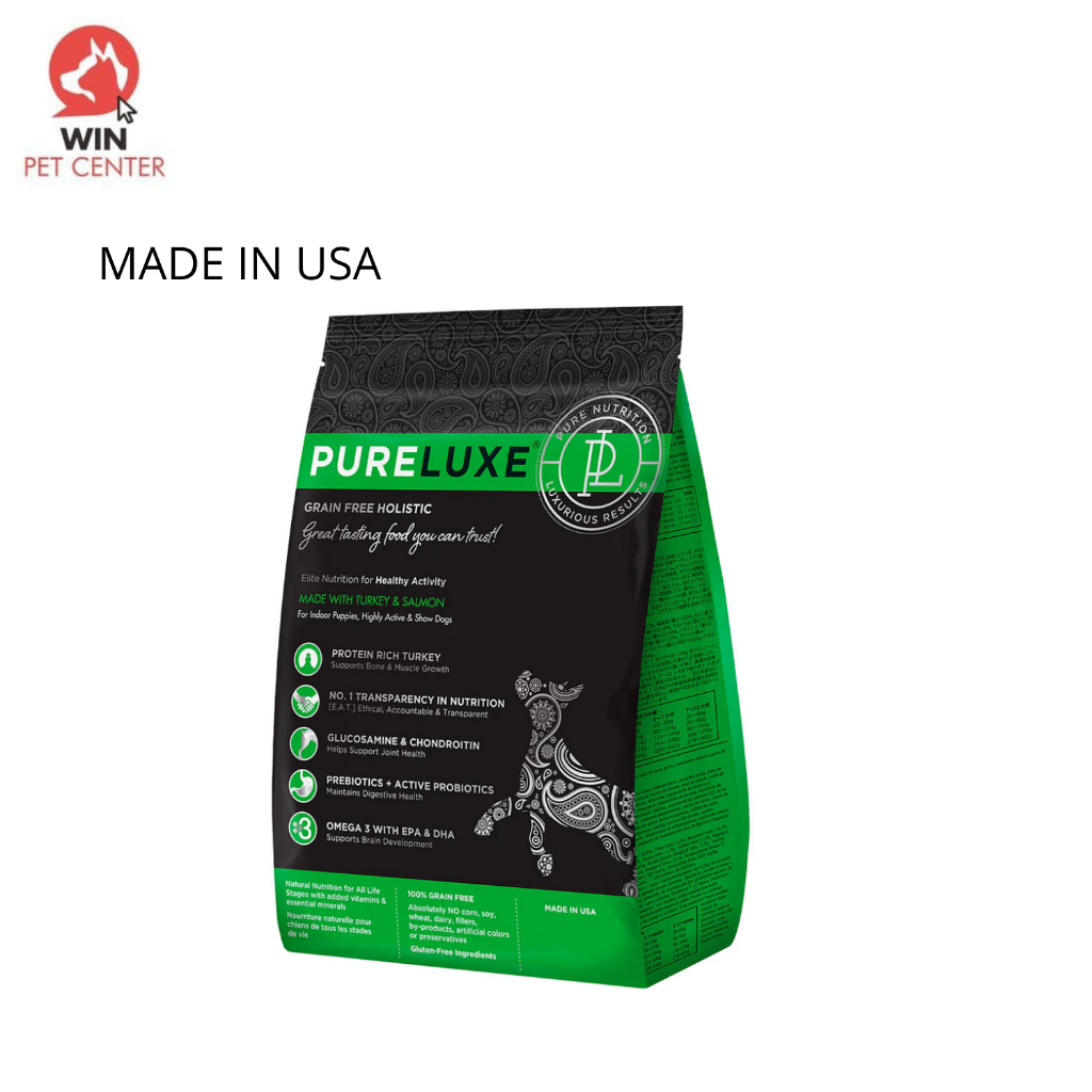 Makanan Anjing Pureluxe Dog Healthy Activity 4lbs Dog Food