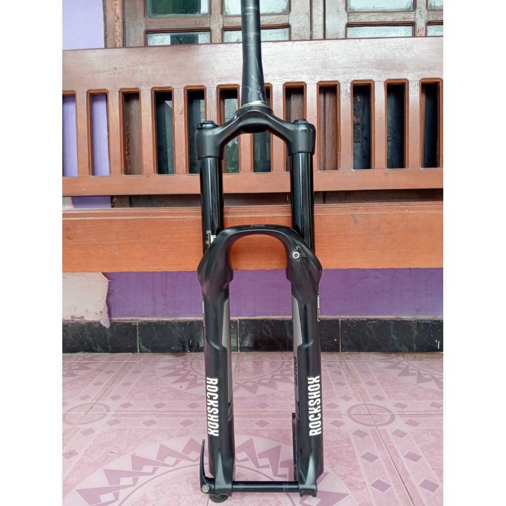 fork rockshox pike 27.5 travel 160 TA 15x100