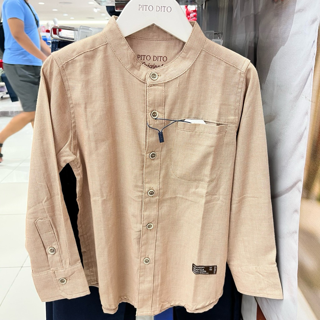 kemeja kera koko pito dito boy