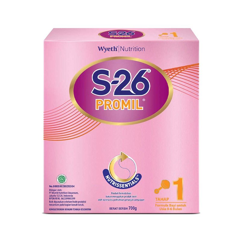 S26 Promil Tahap 1 Susu Formula Bayi 0-6 Bulan - 700gr - BPOM