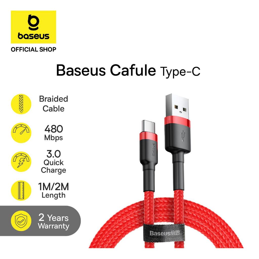 BASEUS Cafule Cable USB for Type-C 3A 1M