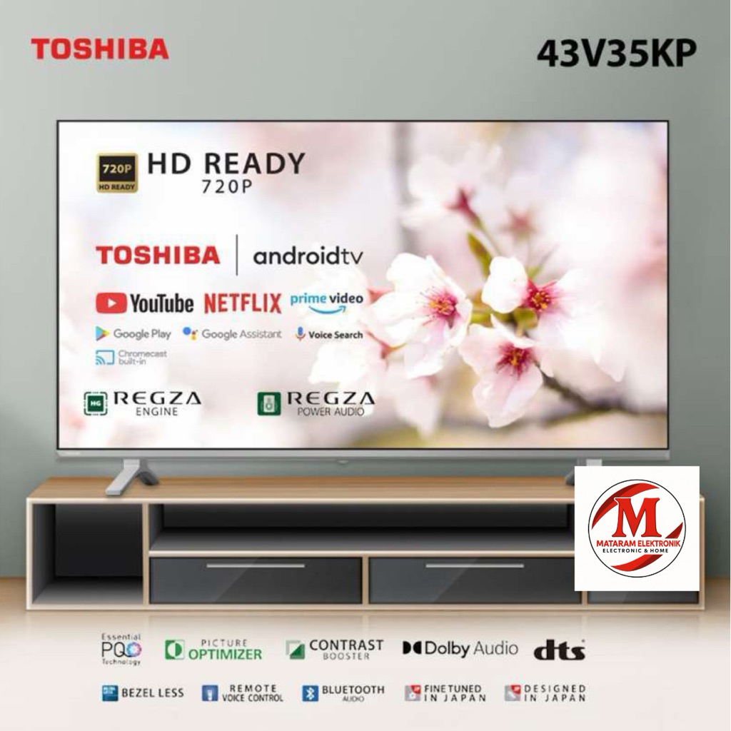 TOSHIBA 43V35KP Android LED Smart TV 43 Inch