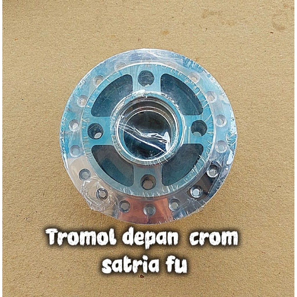 Tromol Depan Motor Satria Fu 150 Crom Tebal