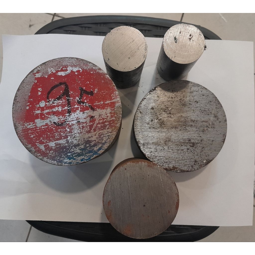 As S45C 250 mm Panjang 30 mm AS S45C