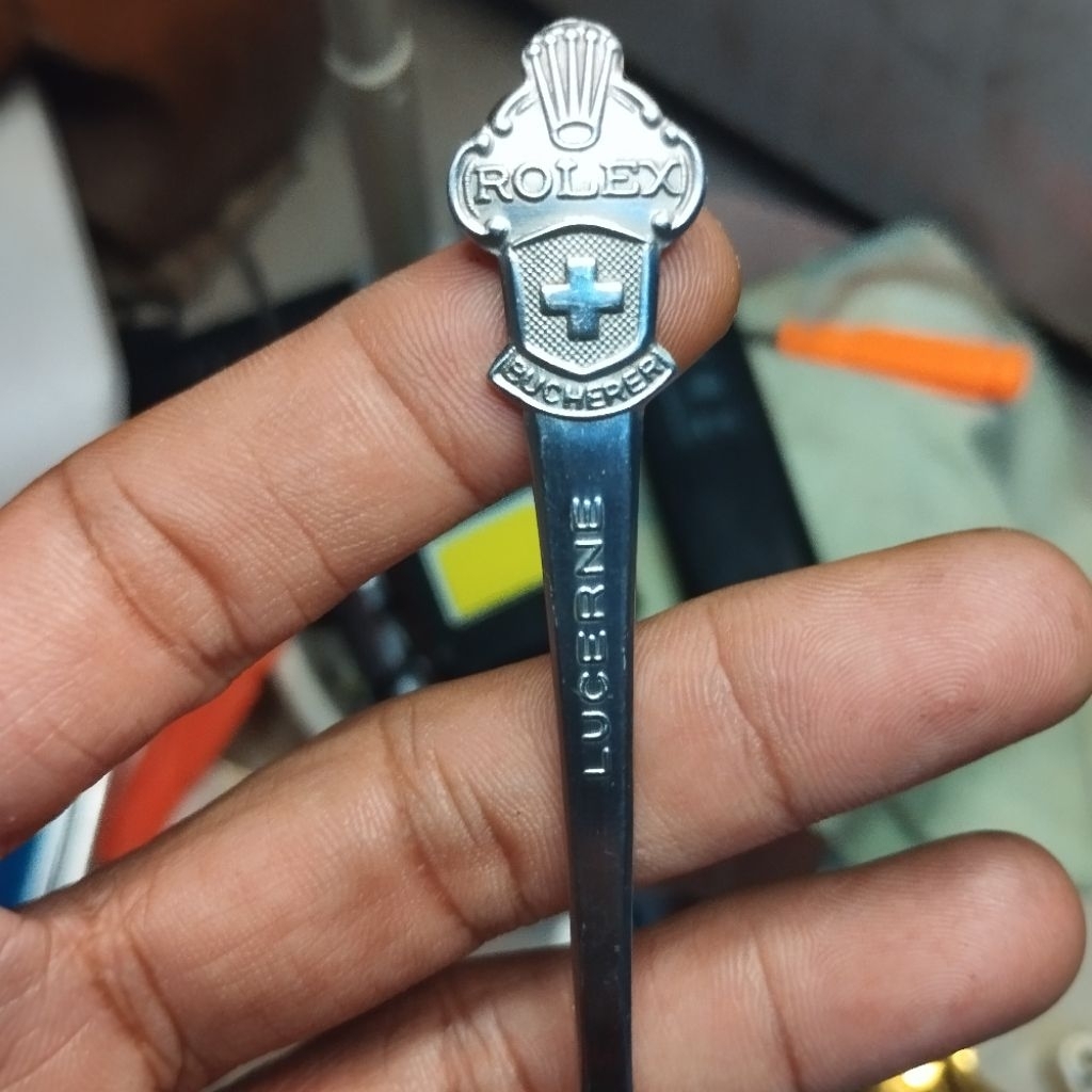 sendok rolex bucherer hadiah beli jam nya asli original