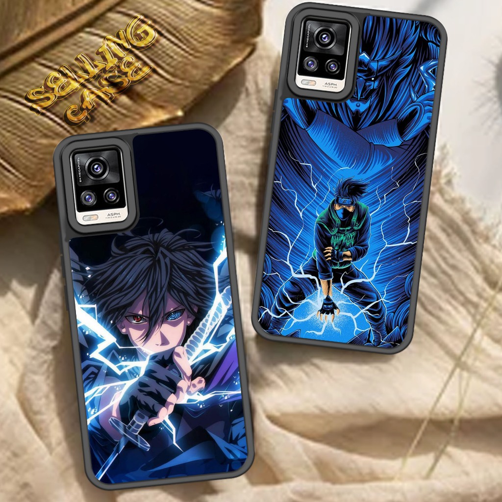 Case  VIVO V20 Motif ( NARUTO ) Cover Handphone Softcase Glossy Anti Jamur