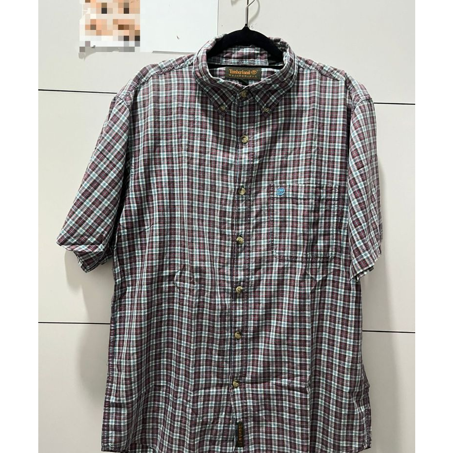 KEMEJA BRAND MALL ORIGINAL TIMBERLAND SIZE M PRELOVED BY XCLASSY