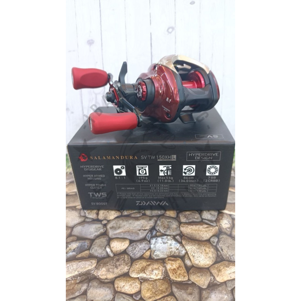 Reel Daiwa Salamandura SV TW 150XHL 2024
