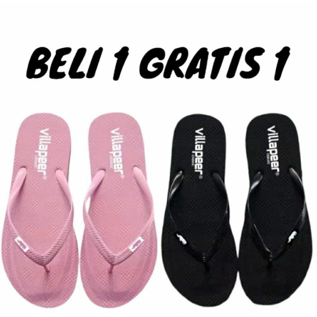 promo sandal wanita piper sandal terbaru beli 1 gratis 1