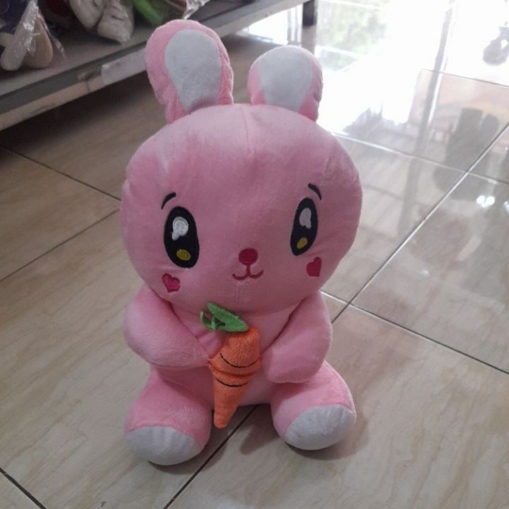 P1. Boneka kelinci wortel tinggi 35cm lebar 20cm, no7 99601216