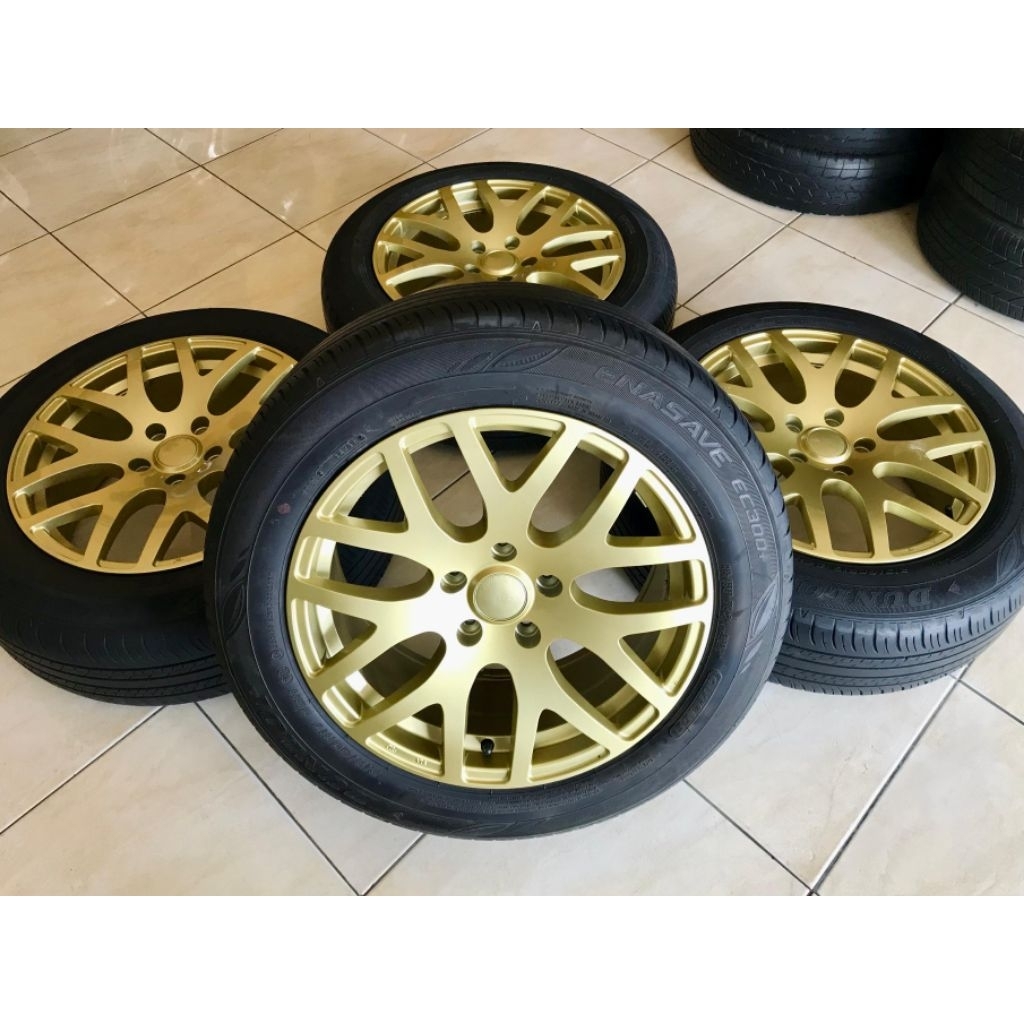 Velg JF Luxury Ring 17, PCD 5x114. Lebar 7.5 rata + ban 215/60 R17