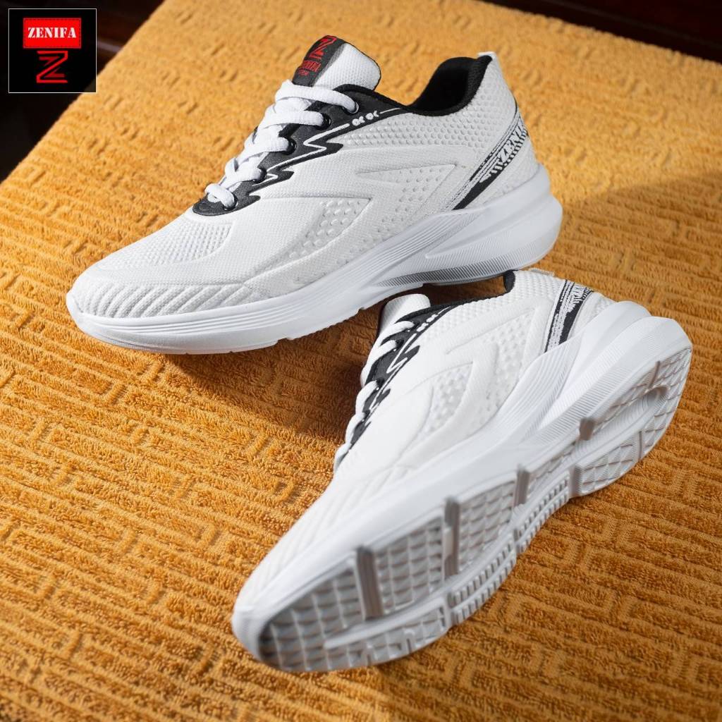 Zenifa - Sepatu Pria Dewasa Olahraga Sneakers Running Zenifa Amoka Include box
