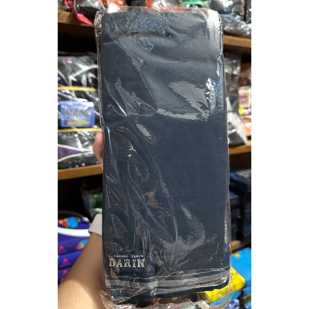 Sarung Darin Special Lembut - Polos - Dongker