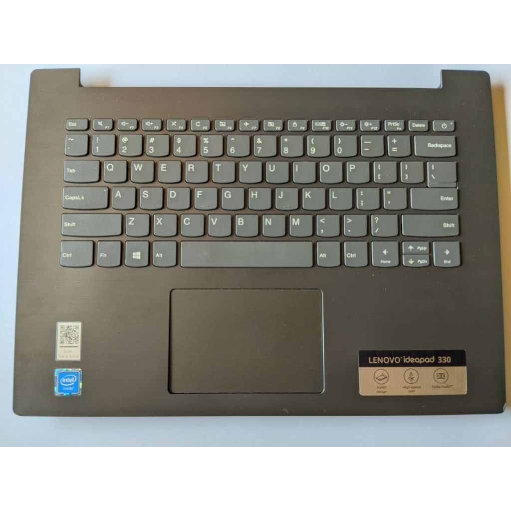 Lenovo Ideapad 330 - Motherboard dan Casing Keyboard (Palmrest Lenovo ideapad 330)