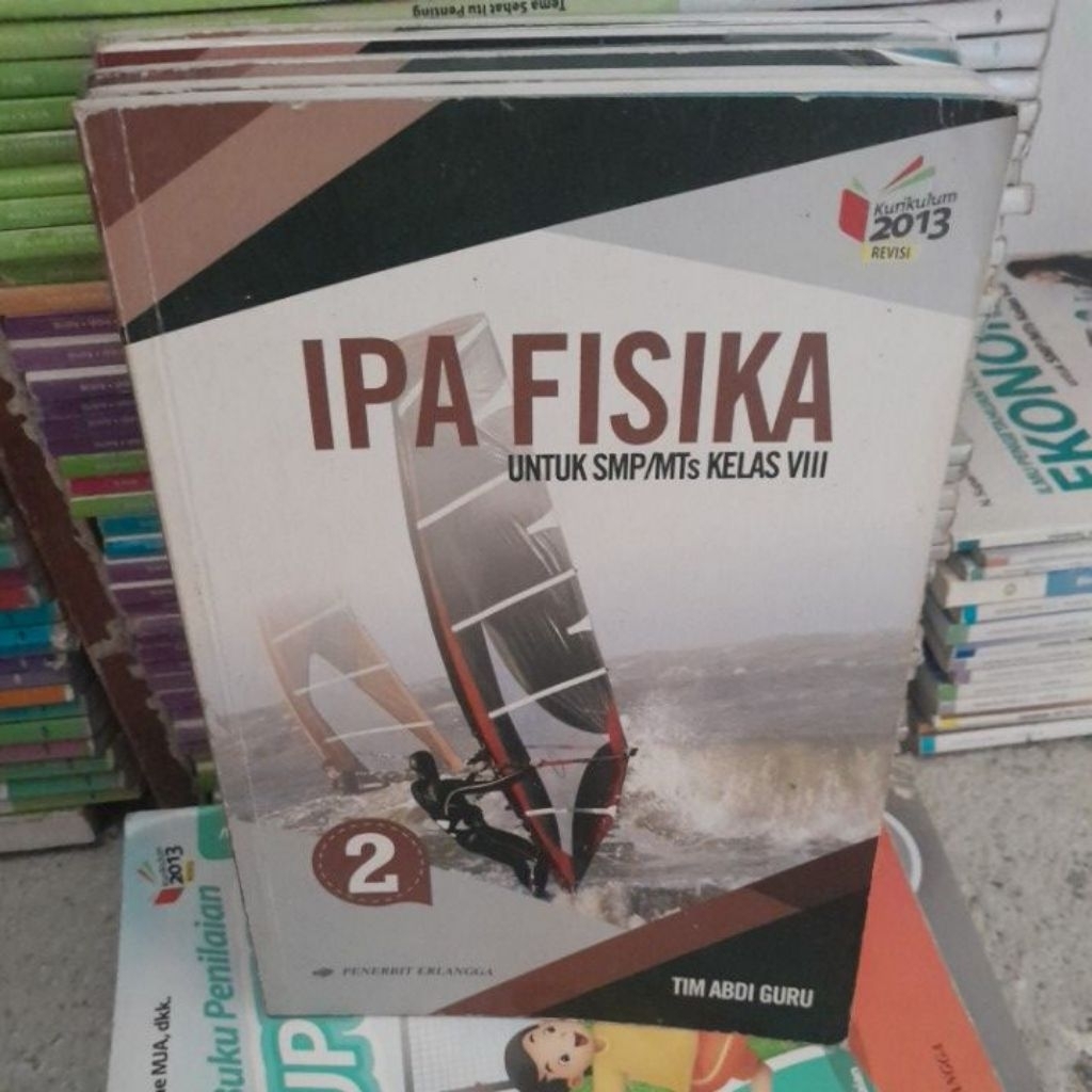 buku IPA Fisika untuk smp/mts kelas 8 buku bekas yang ori