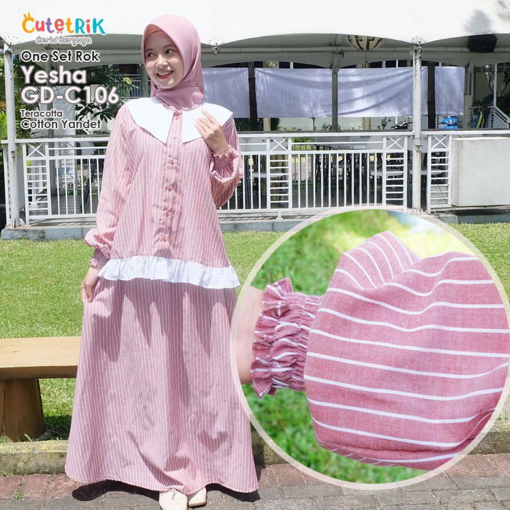 korean stylez SET ROK CUTETRIK TERBARU setelan  ROK TUNIK  one set  ANAK PEREMPUAN DAN REMAJA