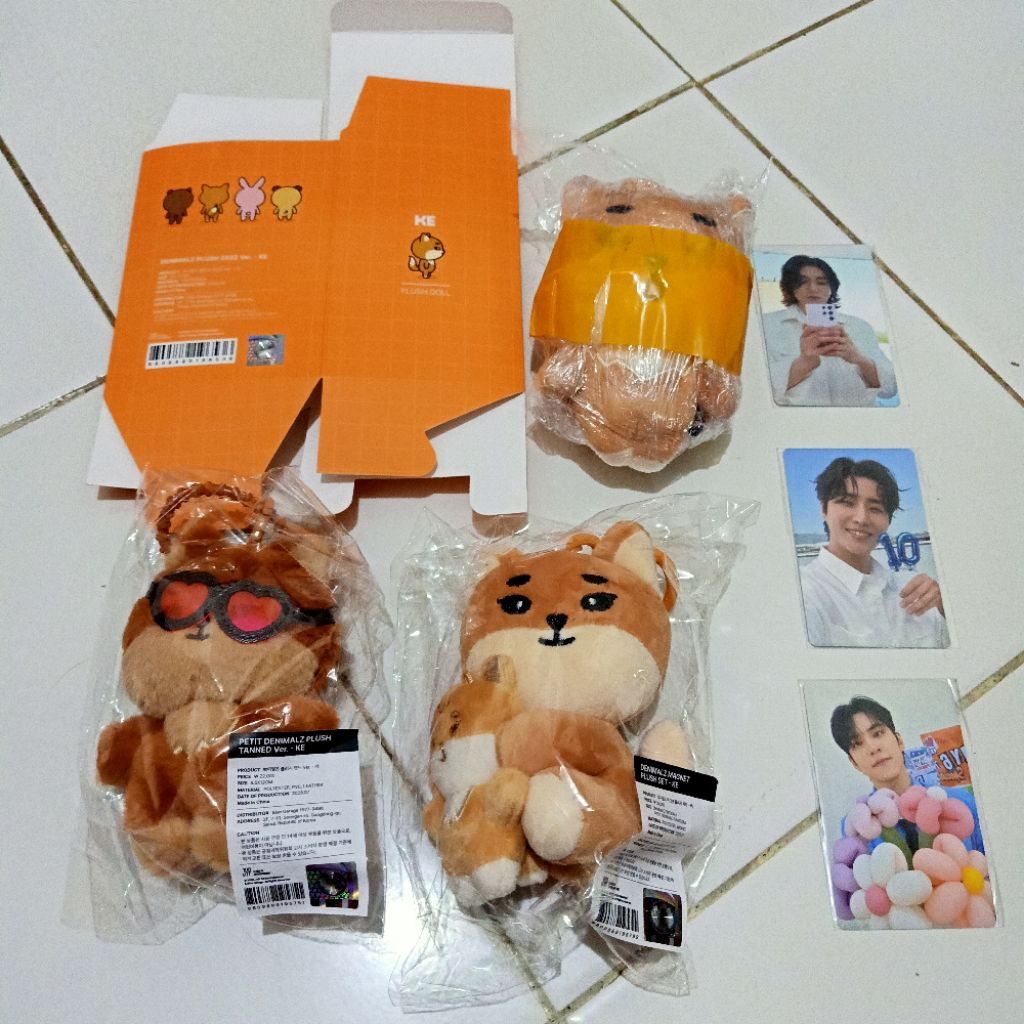 DAY6 Denimalz Plush Set Petit Tanned Ke