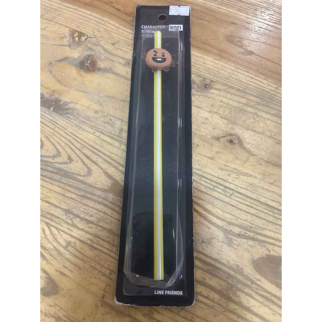 BT21 Character Straw Shooky