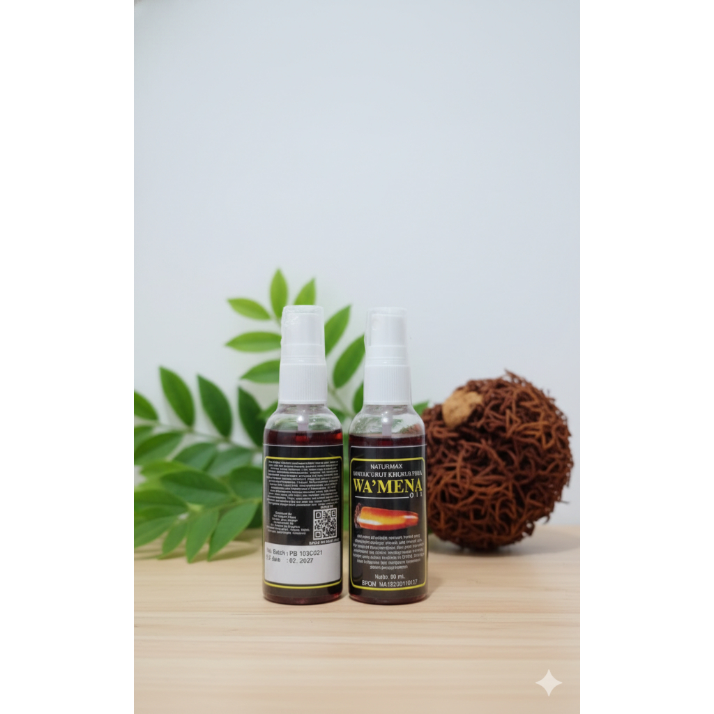 Wamena pembesar oil original minyak lintah pembesar dan tahan lama Wamena daun tiga jari original