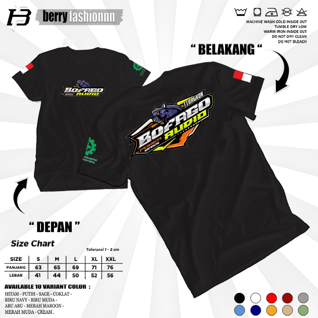 Kaos Bofago Audio TERBARU