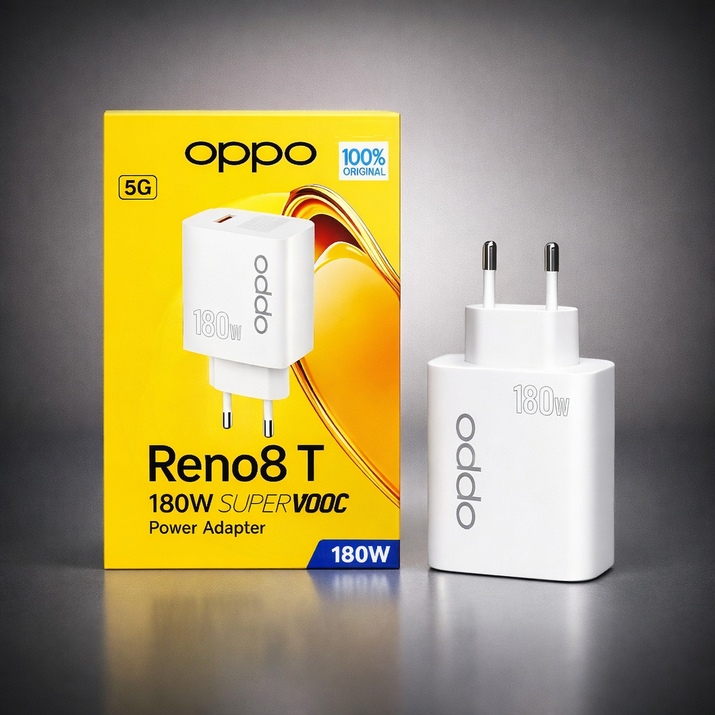 Adaptor Oppo Reno 8T 180W SuperVOOC Fast Charging USB Type C Casan HP Android