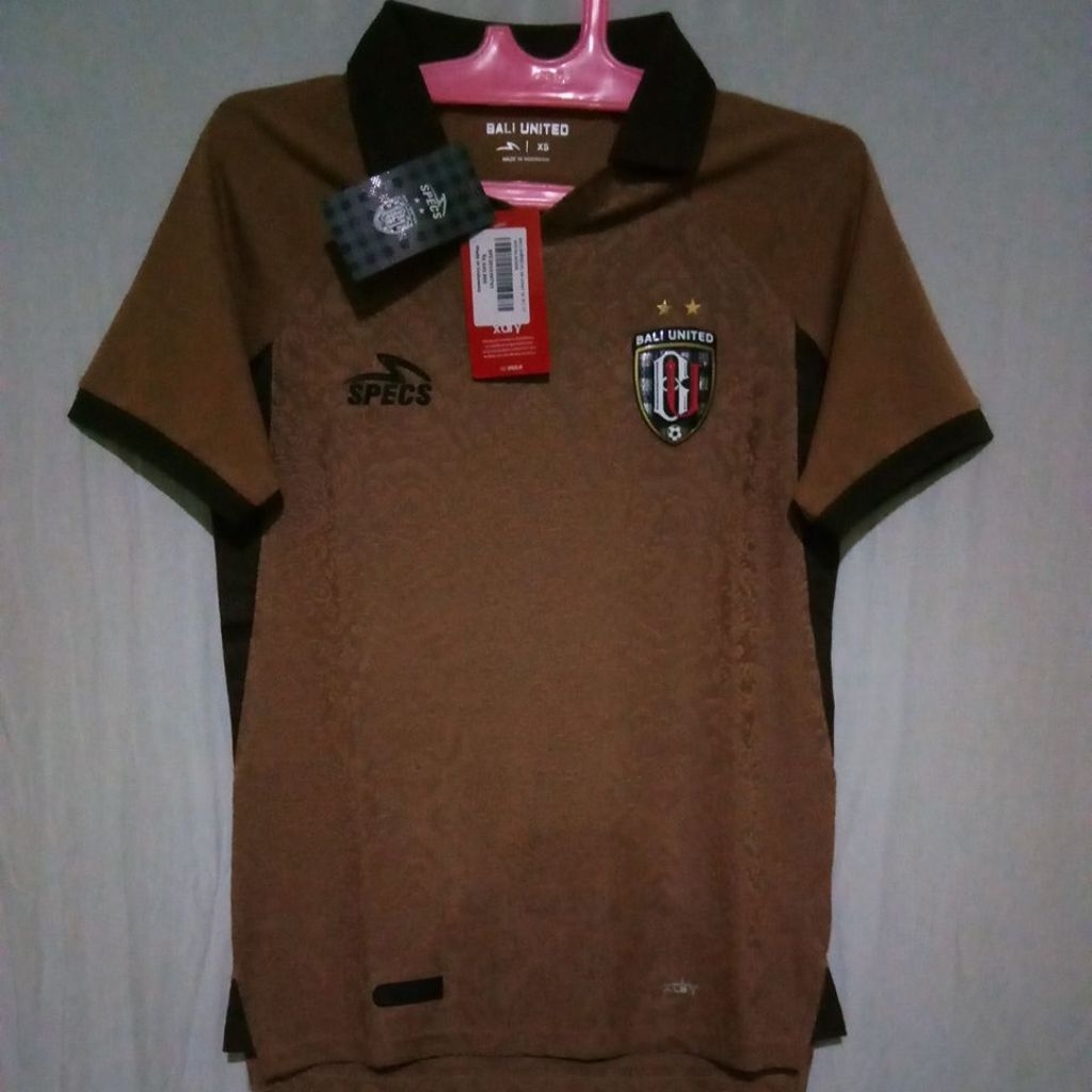 baju olahraga specs bali united fc gk away ss jsy tanpa sponsor