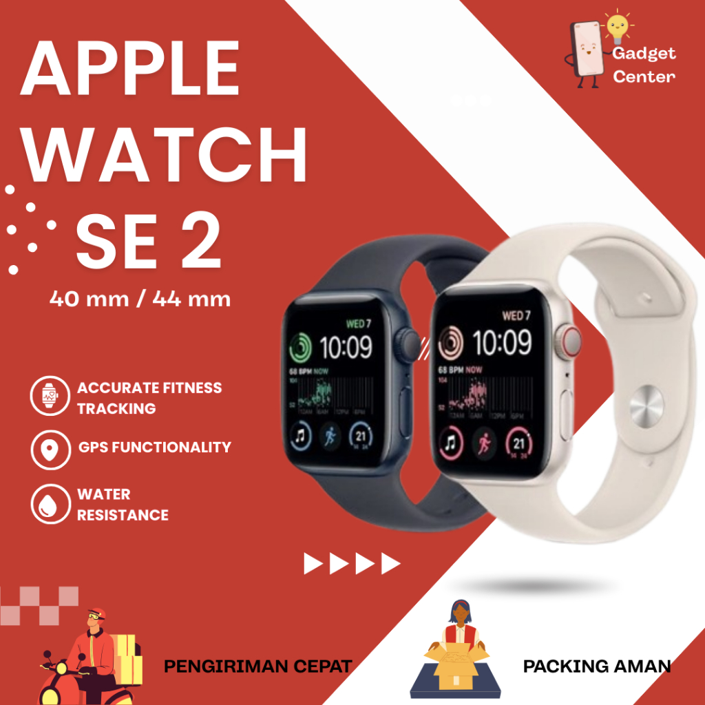 Apple Watch / iWatch Series SE 2 40mm 44mm Second Original Fulset | GADGET CENTER