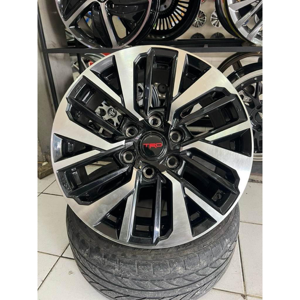 VELG STANDAR OEM REPLIKA TOYOTA FORTUNER TRD Ring18 ready stok Hiluxdc Doublecabin Fortuner dll