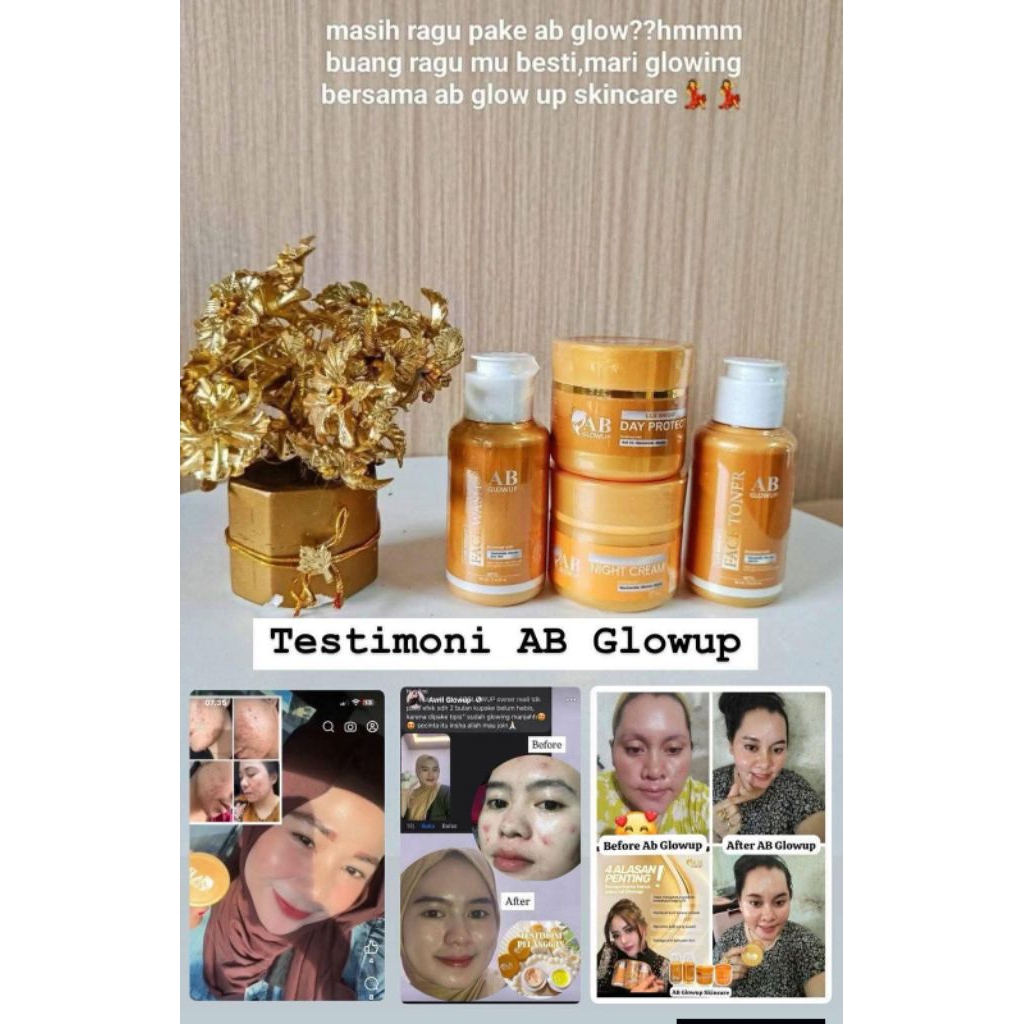 Scincare AB GLOW UP By Afril