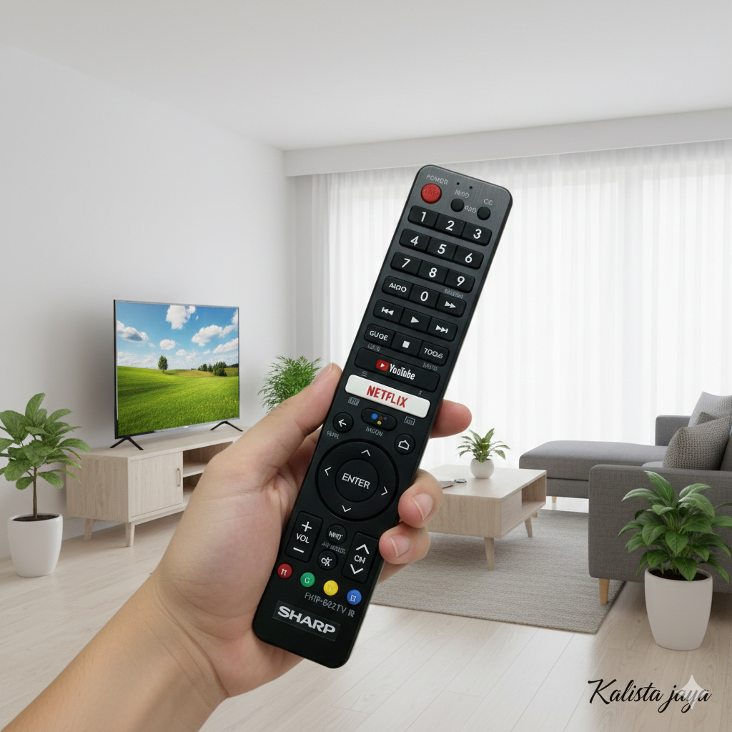 REMOTE REMOT SMART TV SHARP GB326WJSA