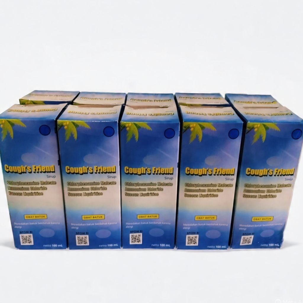 [10 BOTOl ] Cough's Friend Sirup 100Ml Obat Batuk Original