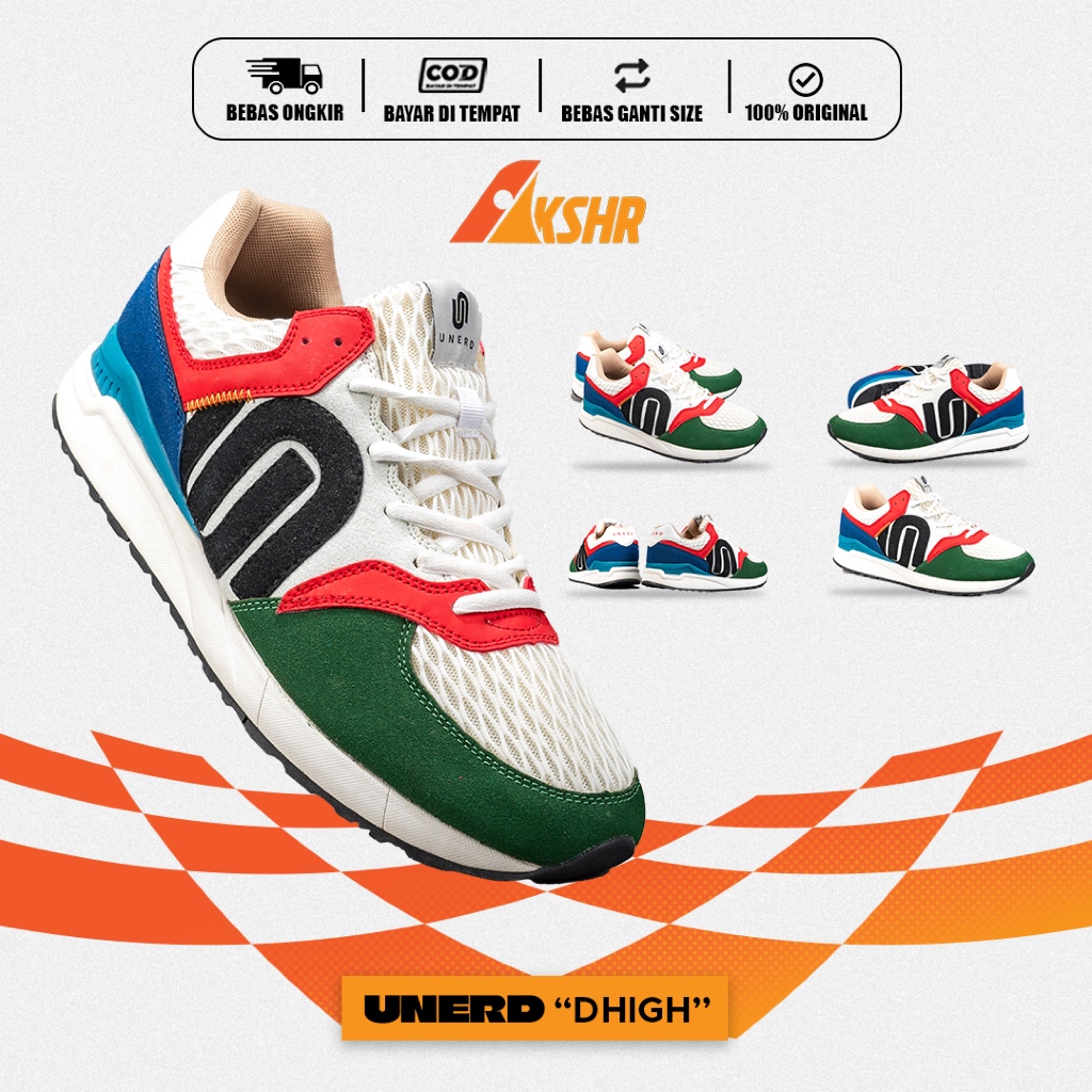 UNERD SEPATU SNEAKERS UNERD DHIGH UNISEX PRIA WANITA