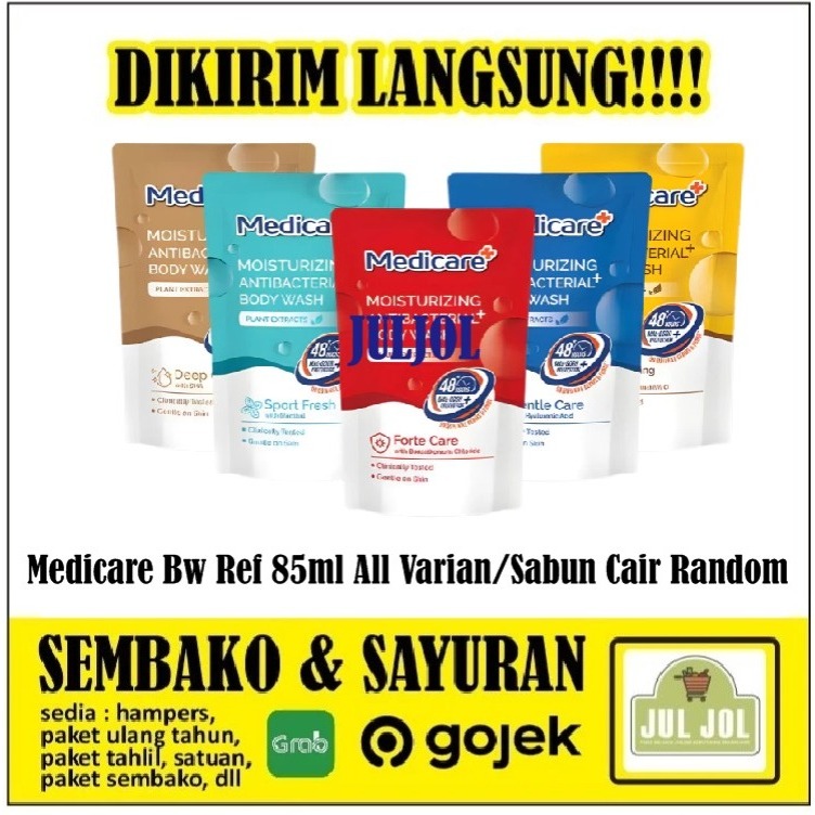 Medicare Bw Ref 85ml All Varian/Sabun Cair Random