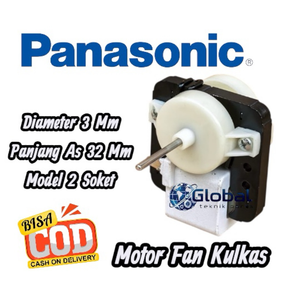 Motor Fan Kipas Evaporator Kulkas PANASONIC 2 Pintu / Fan Motor kulkas PANASONIC